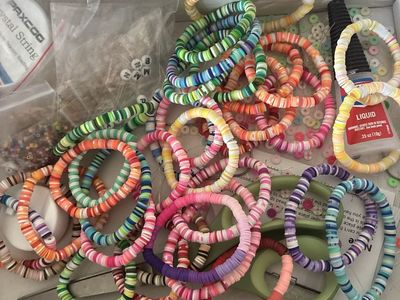 New handmade colorful bracelets