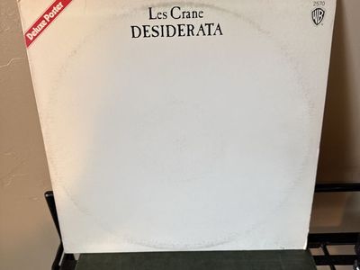Les Crane - Desiderata Vinyl LP Record with Deluxe Poster Warner Bros