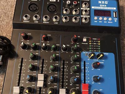 Nxg Gh4 Mp3 Player/4channel Mixer