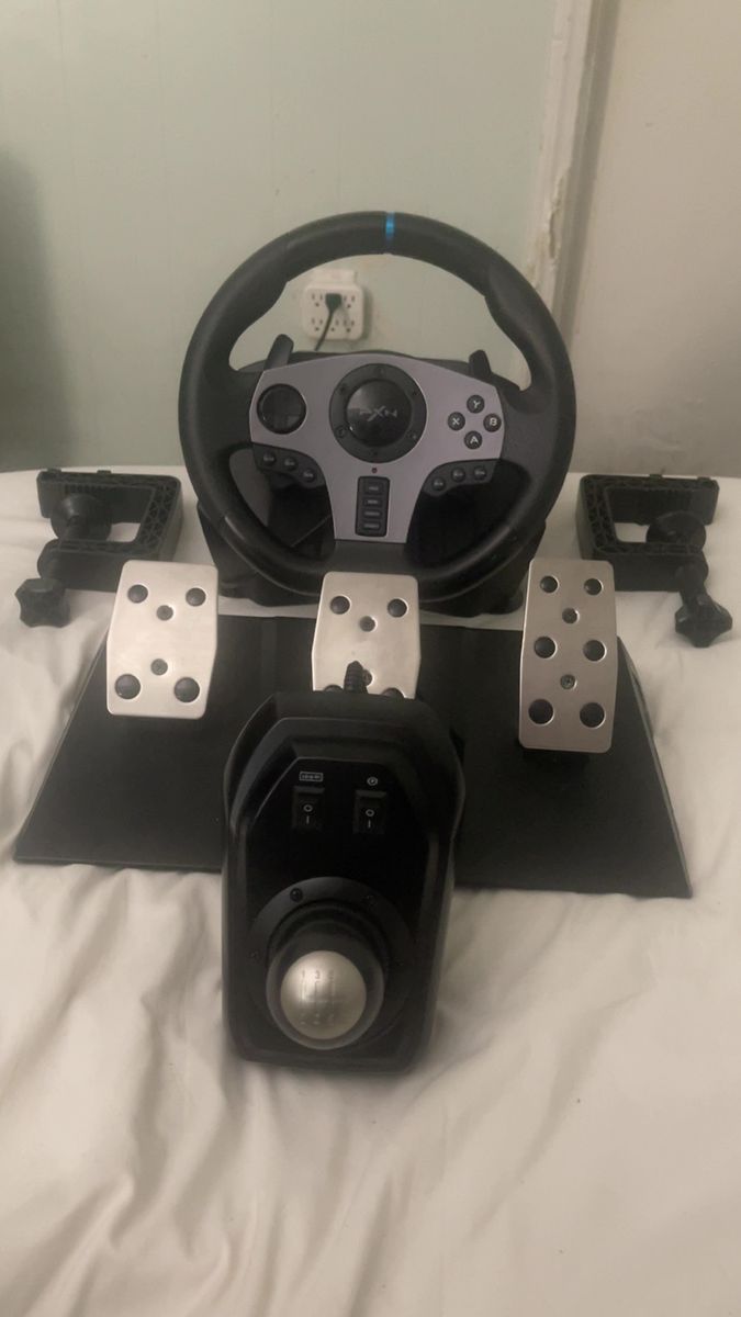 PXN V9 Gaming Racing Wheel with Pedals and Shifter