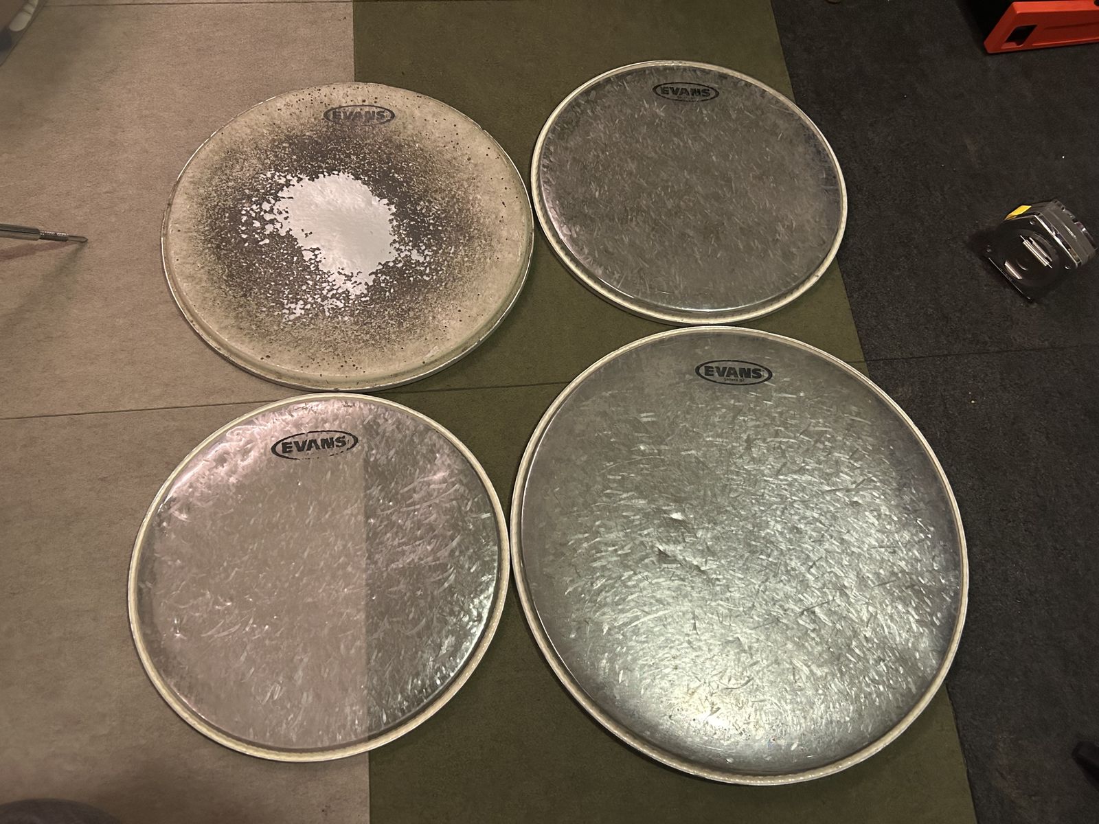 Evans Genera G2 Tom and Snare Drumhead Set