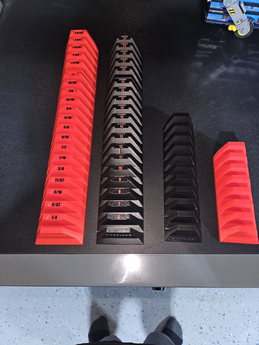 Magnetic wrench organizers by Tooldoc
