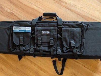 Savior Vintage 42 Double Rifle Pistol Gun Case Bag
