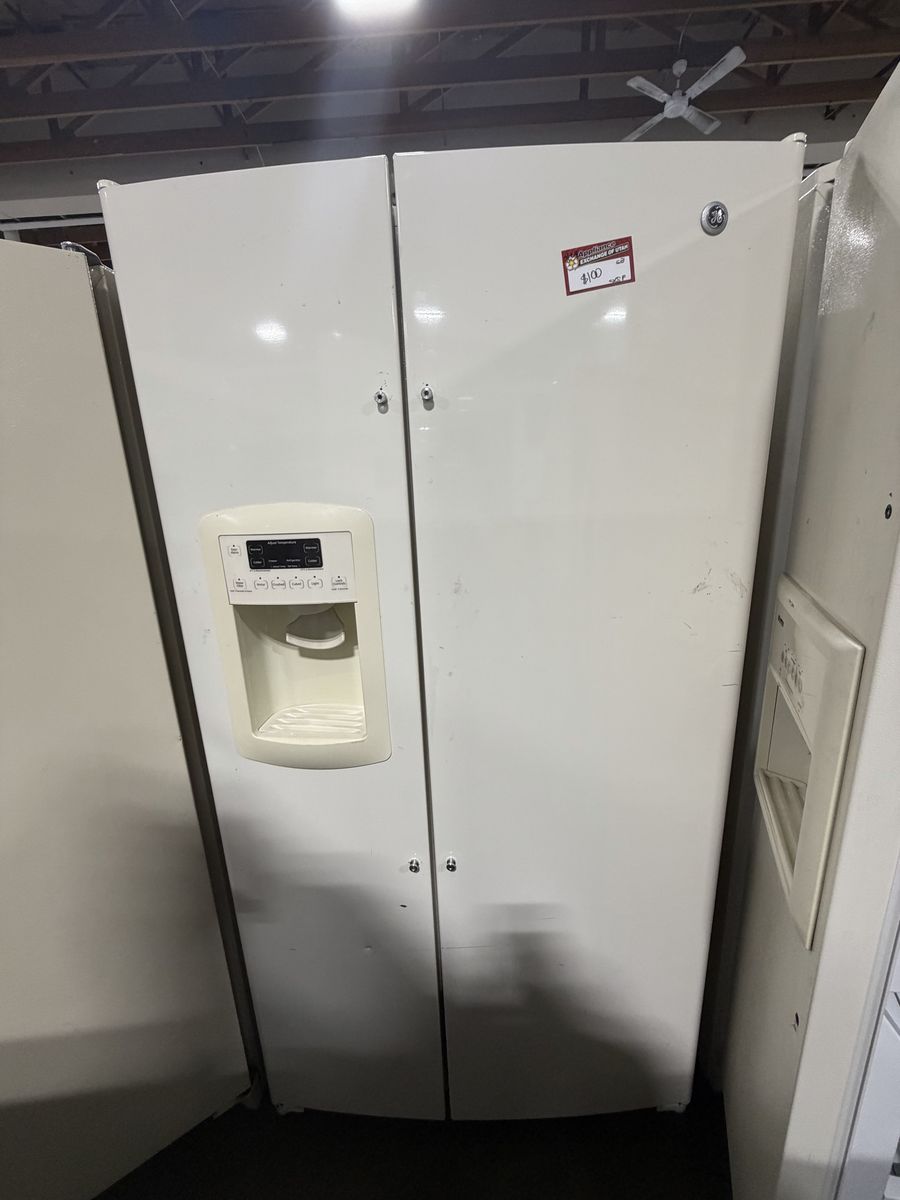 GE Profile Arctica Side-by-Side Refrigerator - Beige