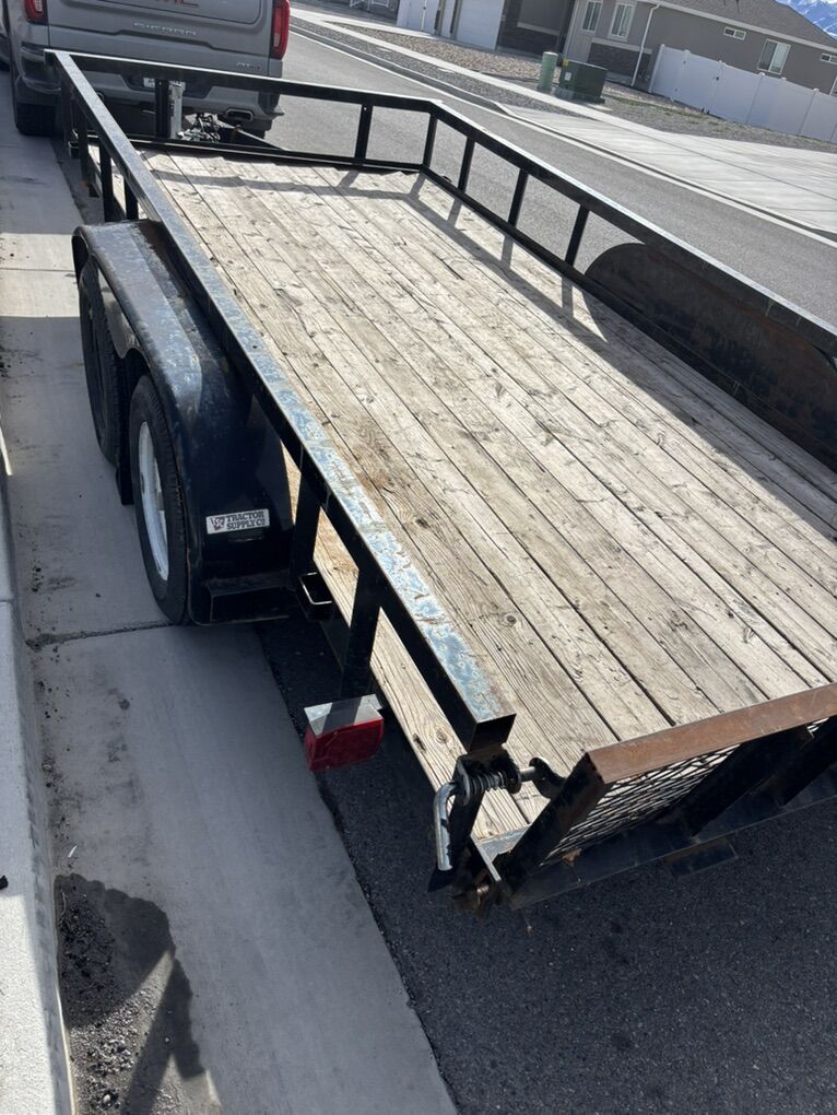 Flat Bed Trailer