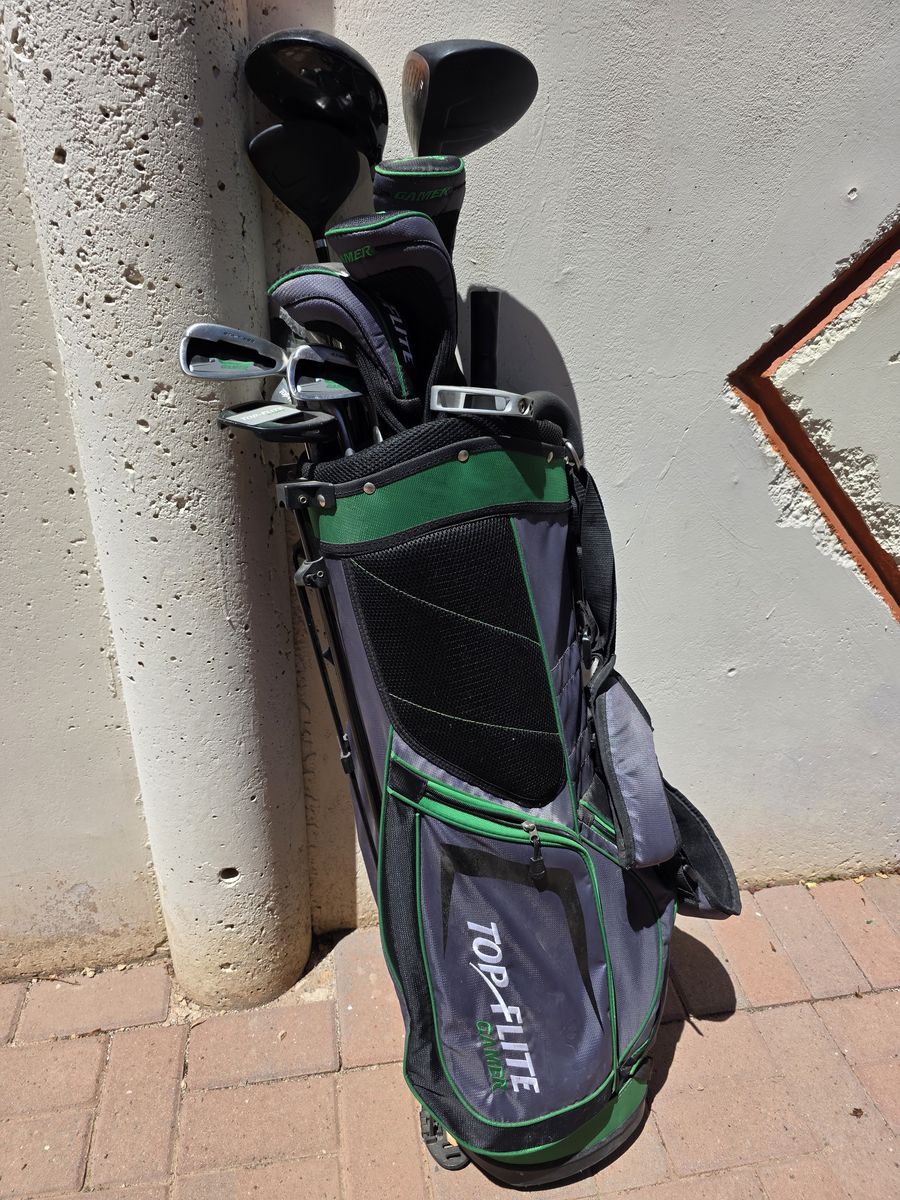 Top Flite Golf Clubs with Bag