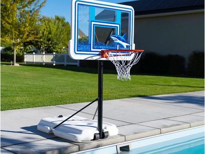 New Lifetime 44in Poolside Basketball Hoop