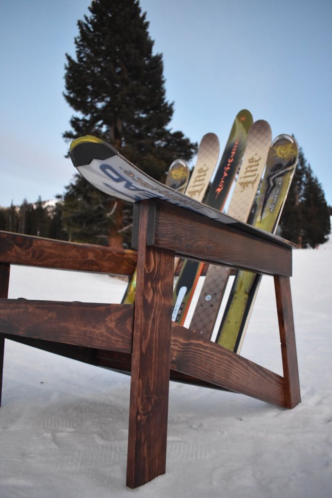 Ski Adirondack Chair
