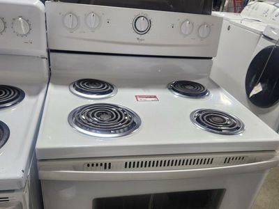 NICE WHIRLPOOL COIL TOP RANGE! W-WARRANTY