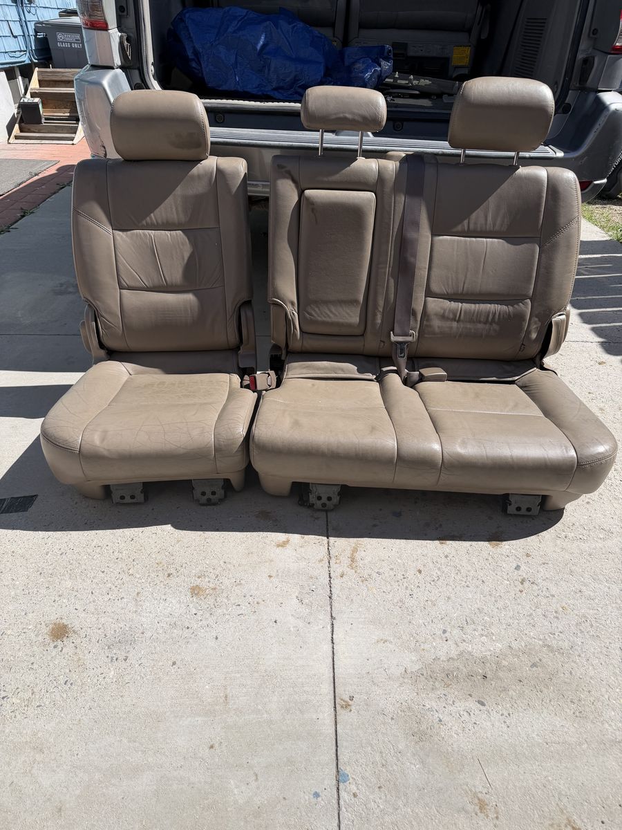 2nd & 3rd Row 1st Gen Tundra & Sequoia Seats