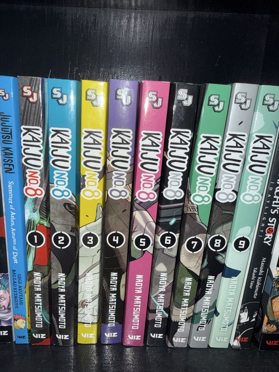 Kaiju No. 8 Manga Vol. 1-9 by Naoya Matsumoto (VIZ Media) Full Set