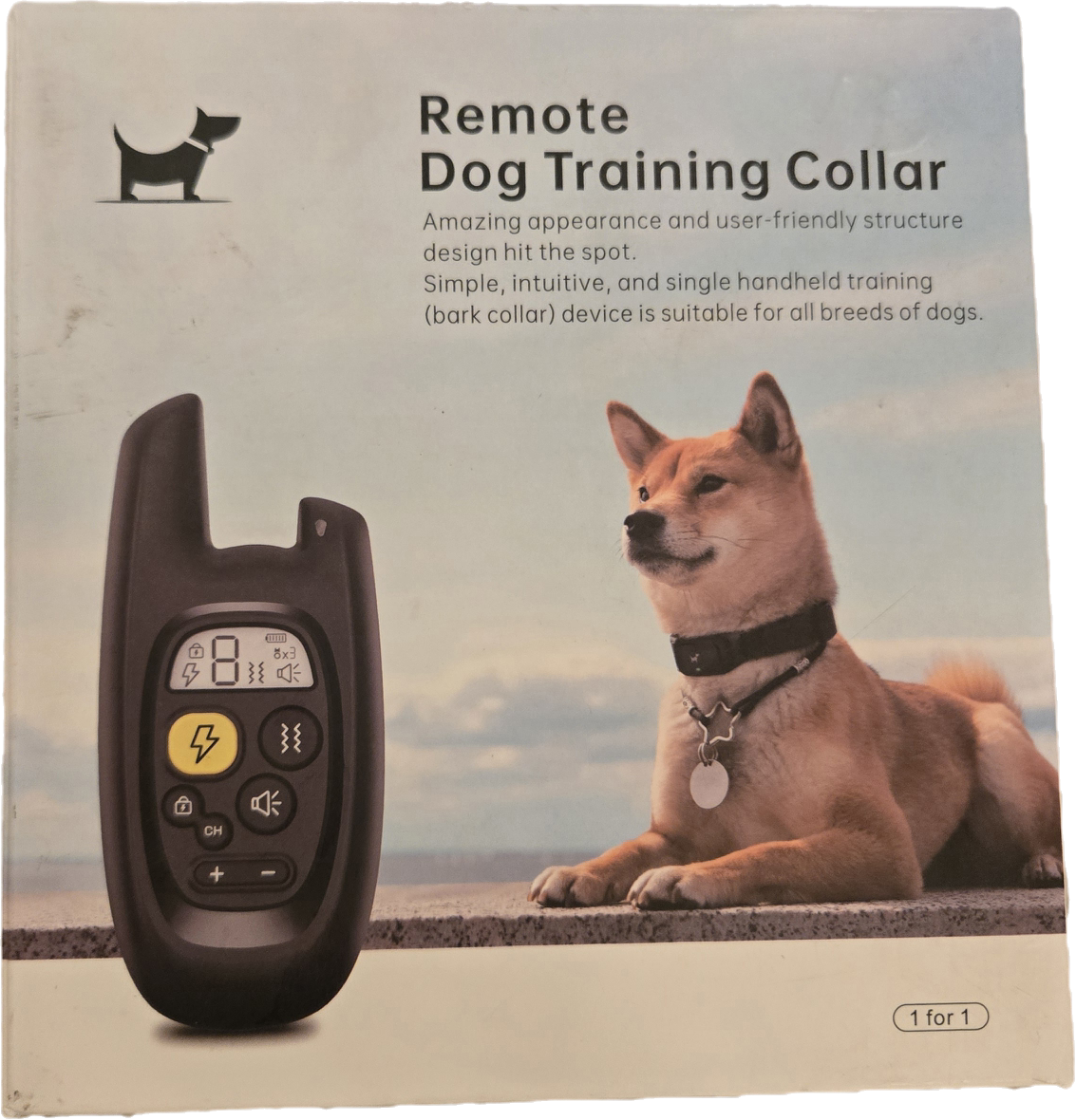 Remote Dog Training Collar Large Dogs All Breeds X004PM9XZN User Friendly