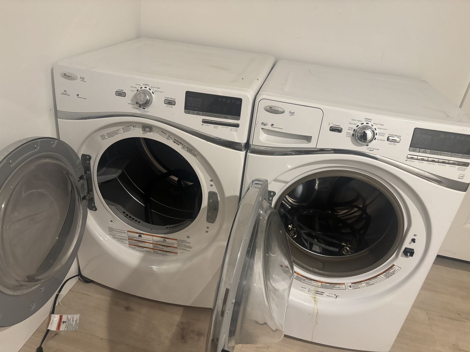 Whirlpool Washer and Dryer