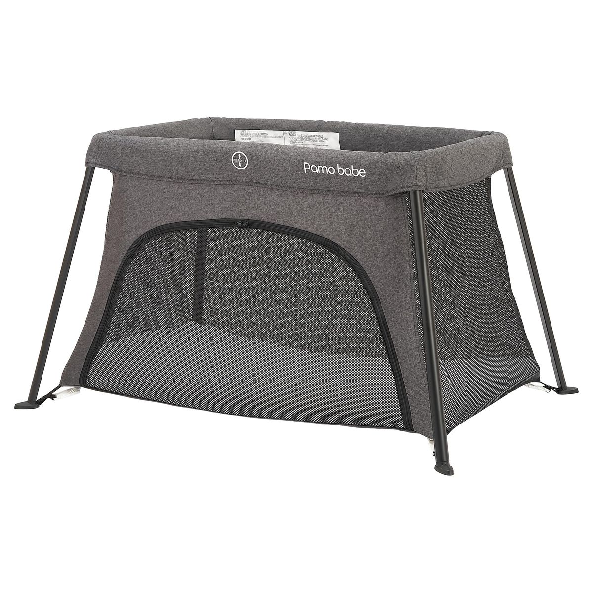 New Travel Crib Lightweight Baby Playard with Mattress Compact Play Yard with Detachable Legs
