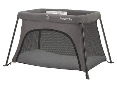 New Travel Crib Lightweight Baby Playard with Mattress Compact Play Yard with Detachable Legs