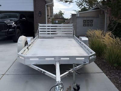 Aluma Utility Trailer 7712H 6.5’ x 12’ aluminum trailer