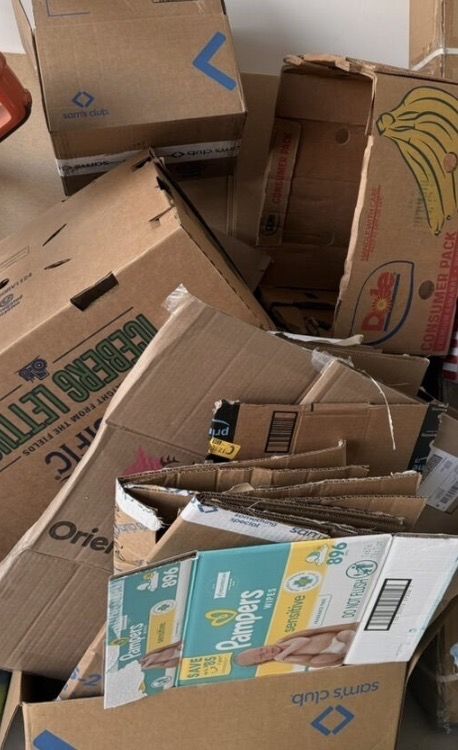 Boxes- Clean And Dry