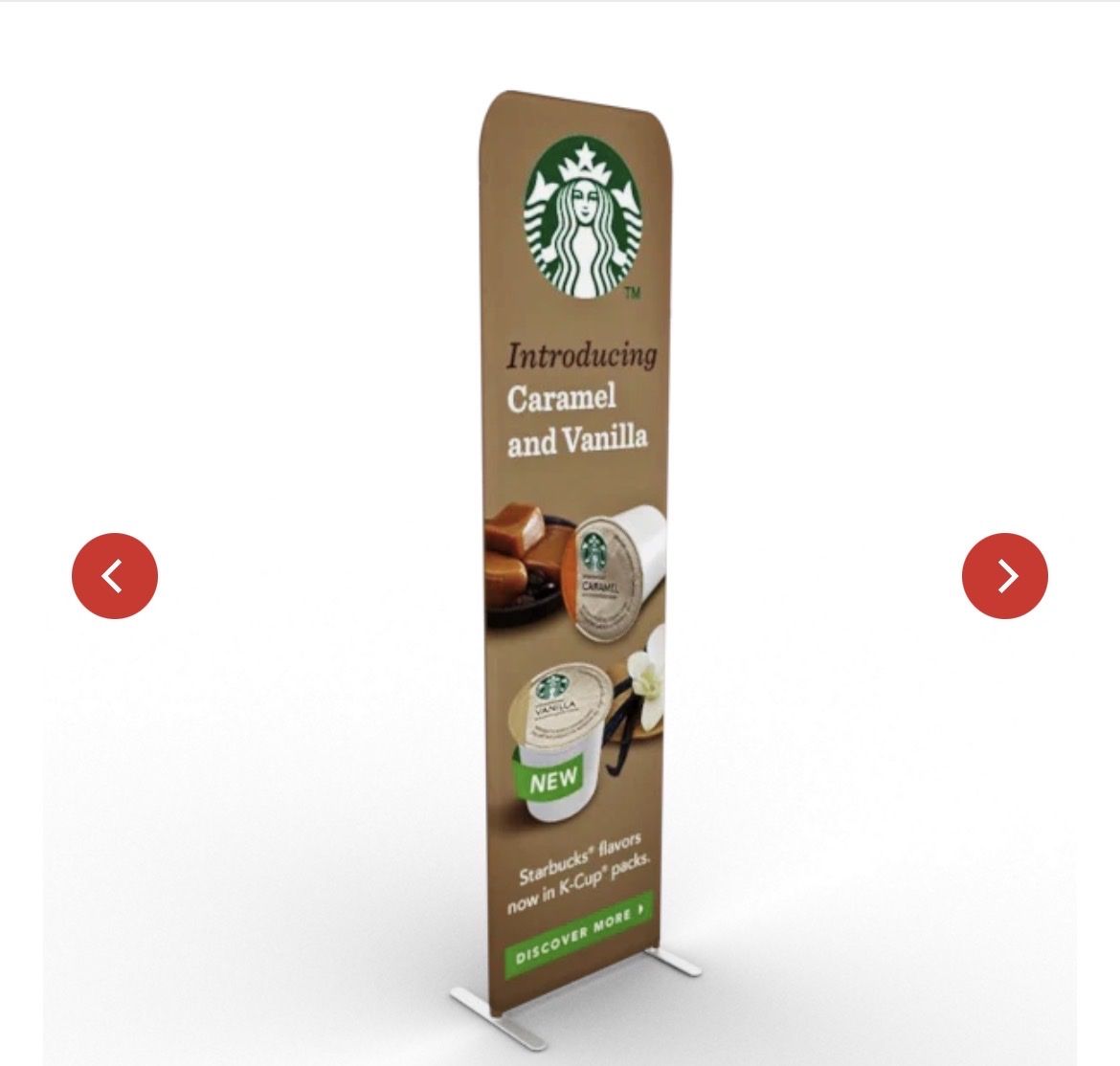 Retail Display Sign Advertising Stand Frame for Banner Advertisement, Portable Fabric Banner Stand,  Fabric Trade Show, business