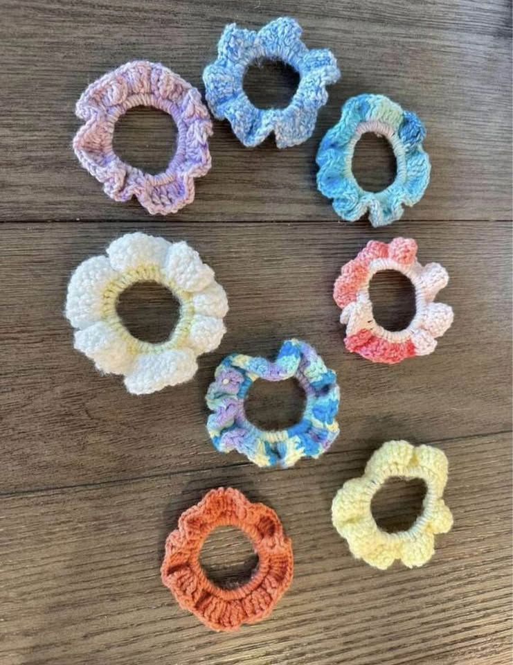 Hand Made Hair Scrunchies