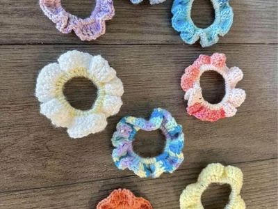 Hand Made Hair Scrunchies