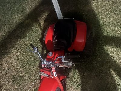 Honda ATC 3-Wheeler Red Off-Road Utility ATV