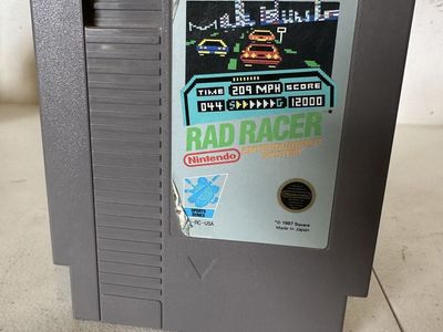 NES Nintendo Rad Racer