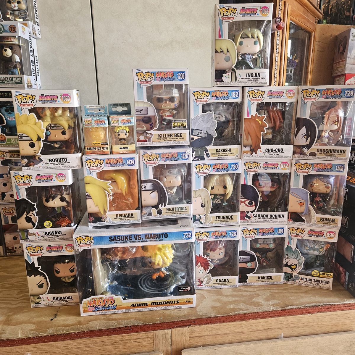 Naruto Funko pops