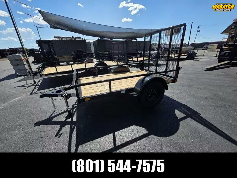 2026 Wasatch Built Trailers 5X8 SA 3.5K Utility Trailer