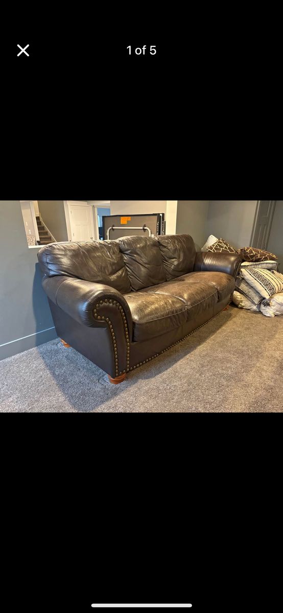 Leather Couch
