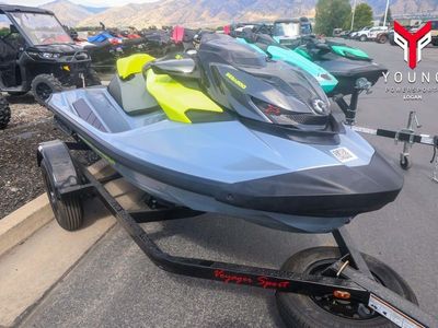 2026 Sea-Doo RXP-X™ 325 iBR Ice Metal / Manta Green