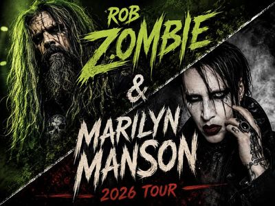 Rob Zombie & Marilyn Manson Tickets - 2 or 4 tickets - Second Row, Sec 305 + Ultra Premier Parking Pass