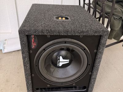 JL Audio Subwoofer with Custom Ported Enclosure