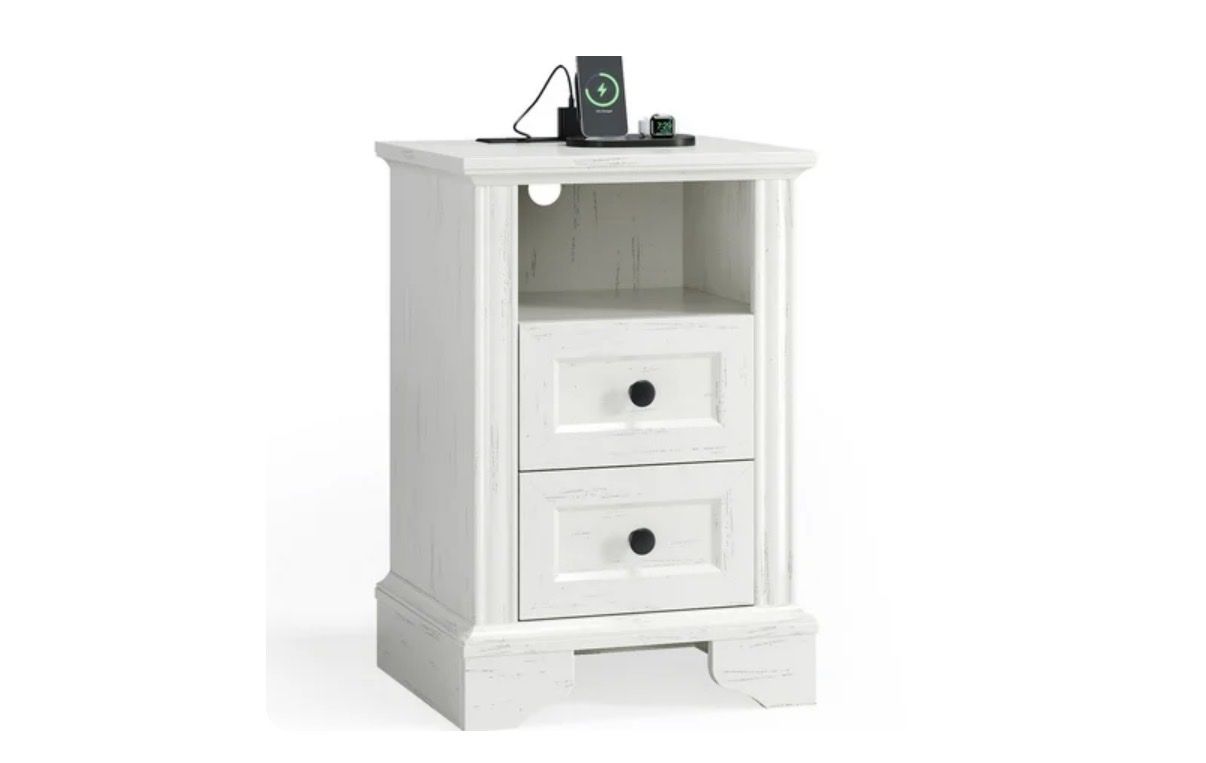 NEW! 2-Drawer Nightstand