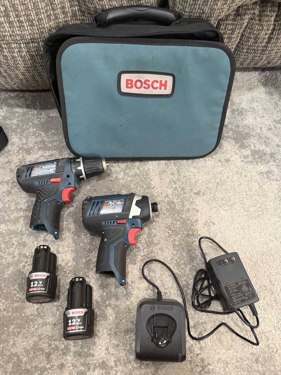 Bosch Impact Driver (PS41) and Drill Driver (PS31)
