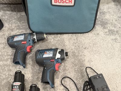 Bosch Impact Driver (PS41) and Drill Driver (PS31)