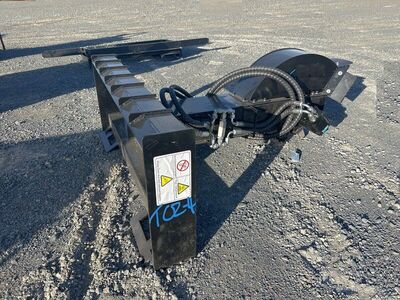 New Skid Steer Stump Grinder