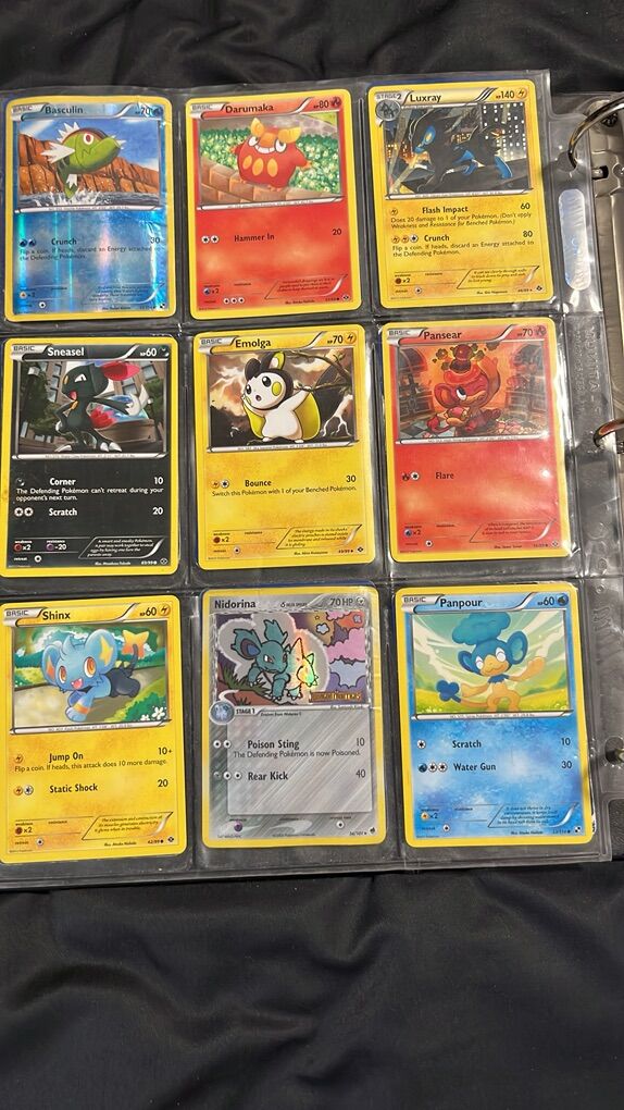 Pokemon Cards Vintage Binder