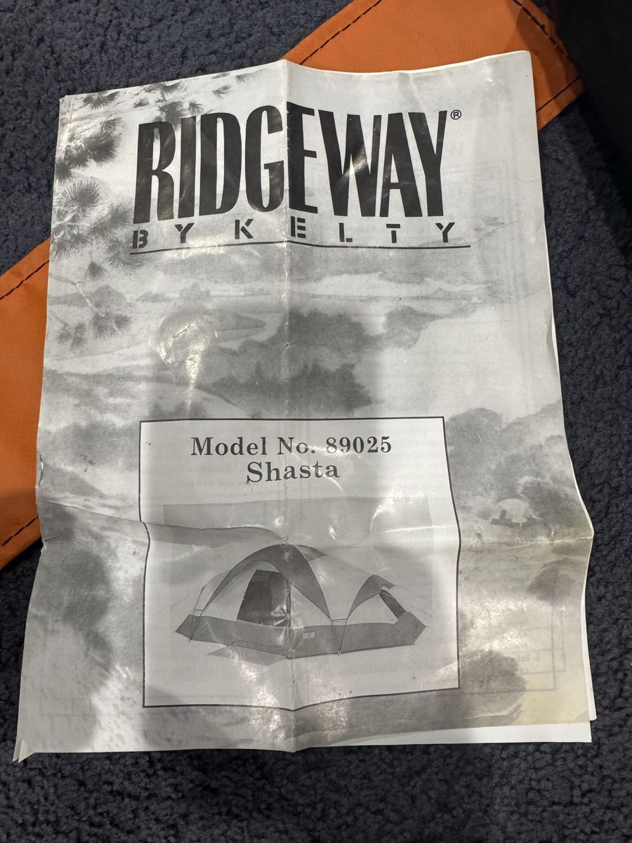 Kelty Ridgeway 8 man camping tent