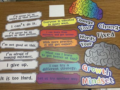 Growth Mindset Posters For Classroom 23 Piece Set