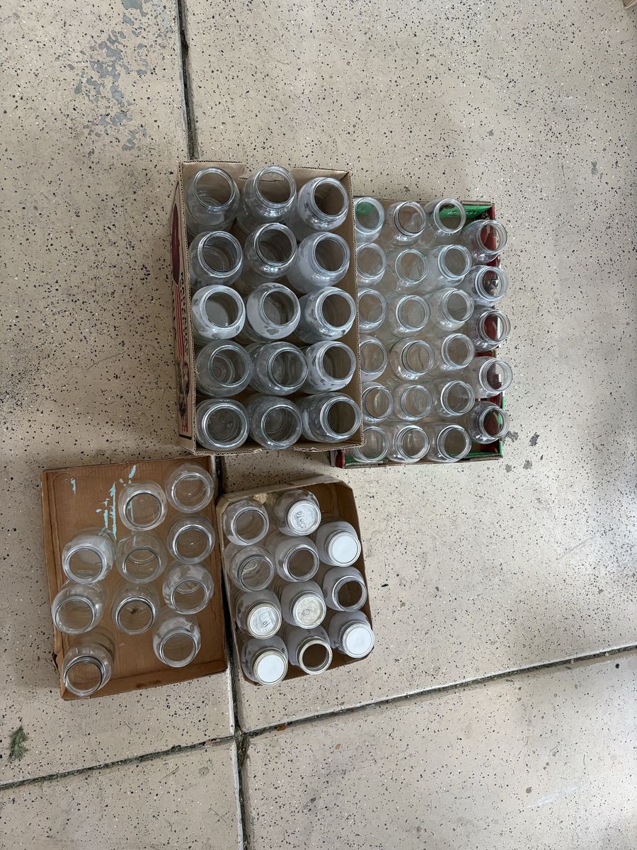 75 Regular Quart-Size Bottling Canning Jars