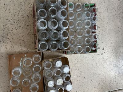 75 Regular Quart-Size Bottling Canning Jars