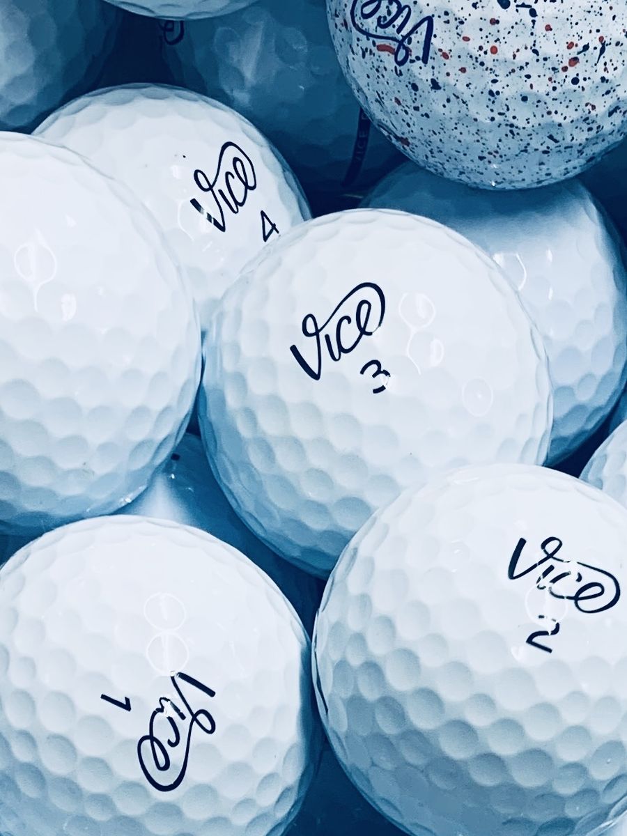 200 like new Vice Golf Balls