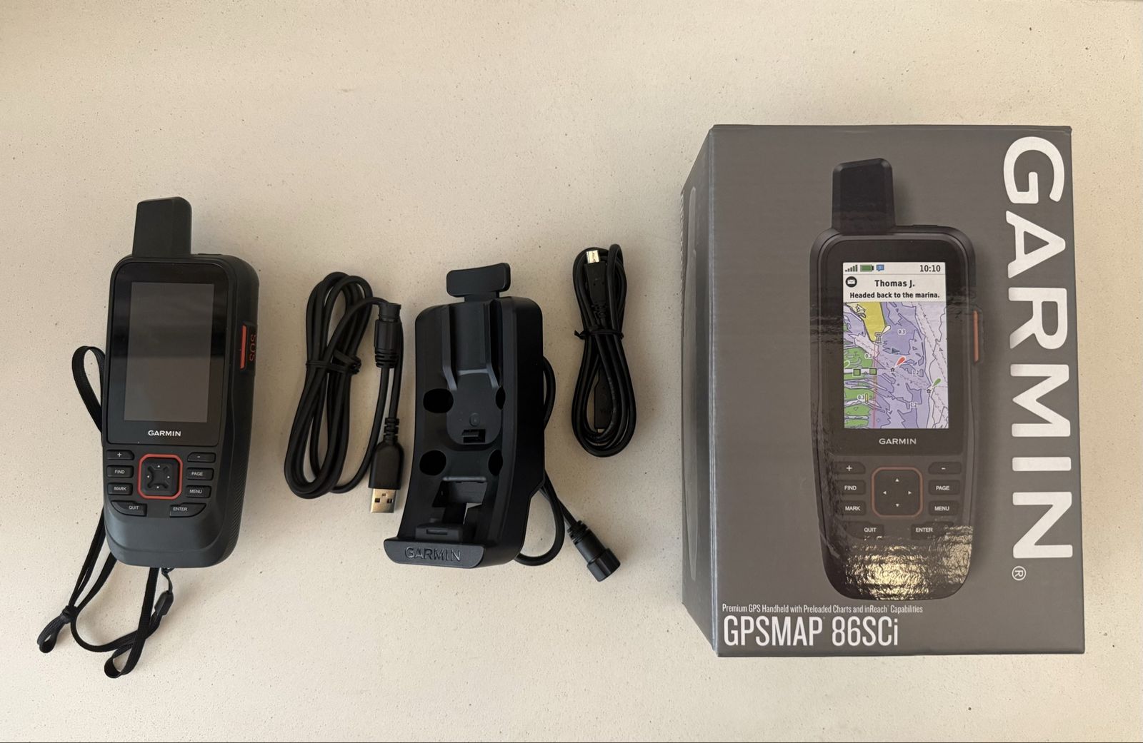 Garmin 86SCi Marine Handheld GPS