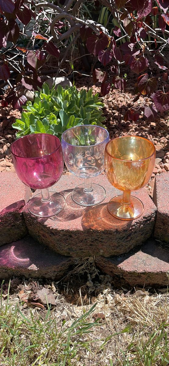 Vintage goblets