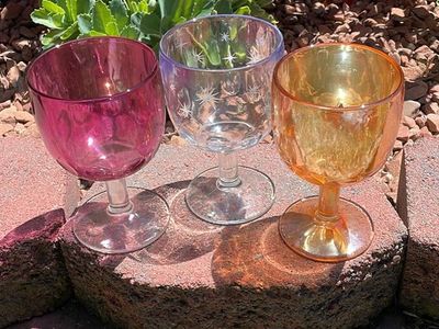Vintage goblets