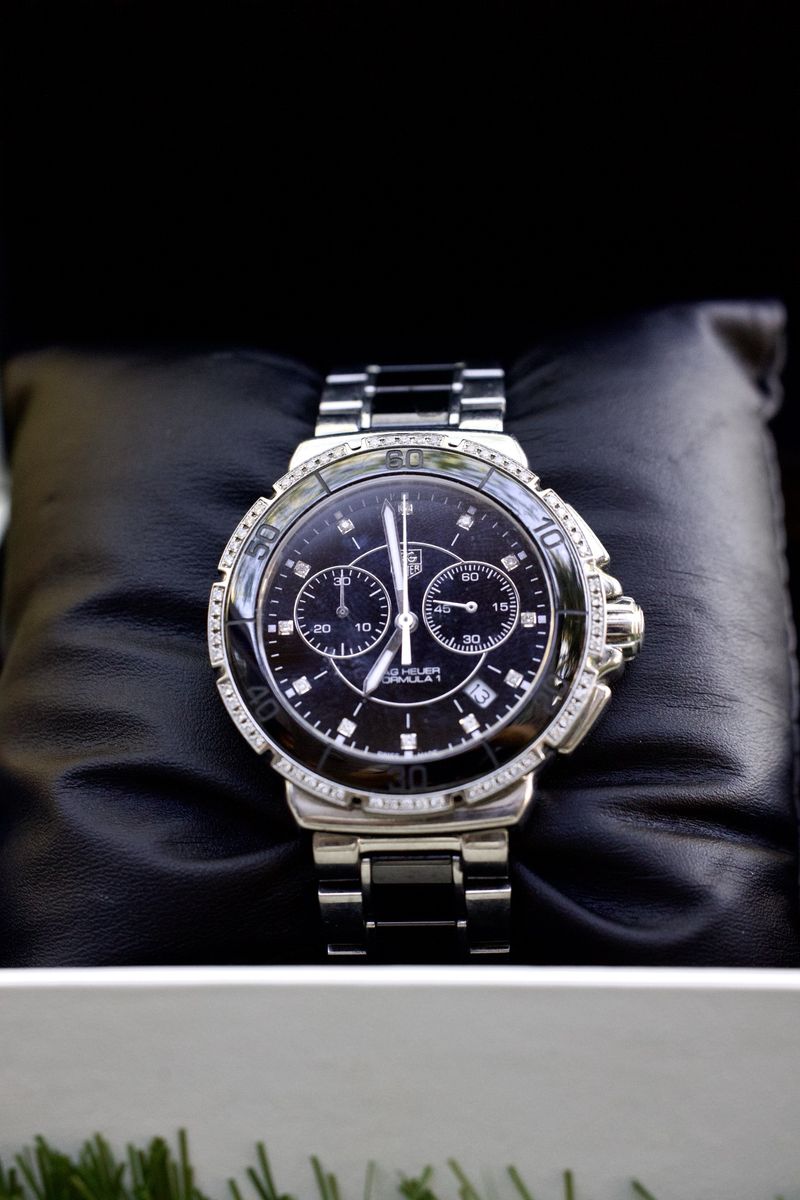 TAG Heuer Formula 1 CAH1212.BA0862 Black Ceramic Diamonds
