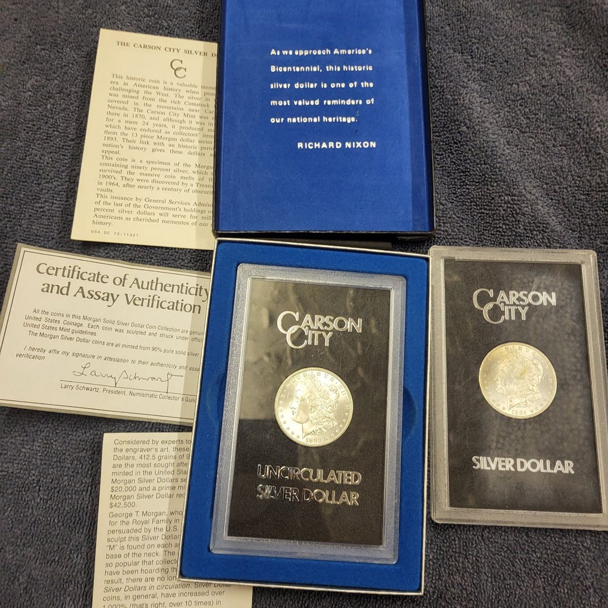 Carson City Silver Dollars