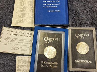Carson City Silver Dollars