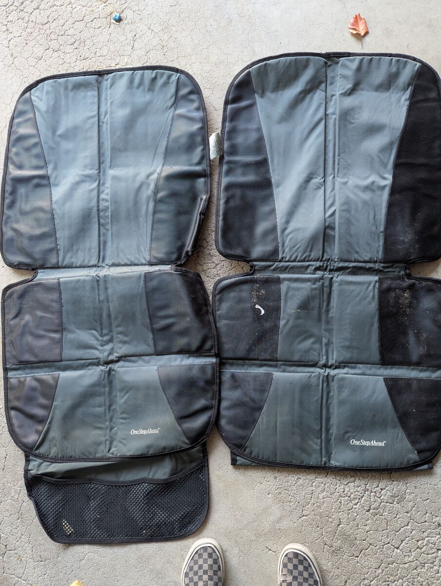 One step car seat covers -two