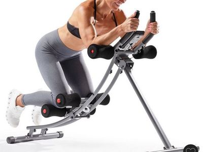 Sunny Health & Fitness Core Glider Ab Trainer Machine